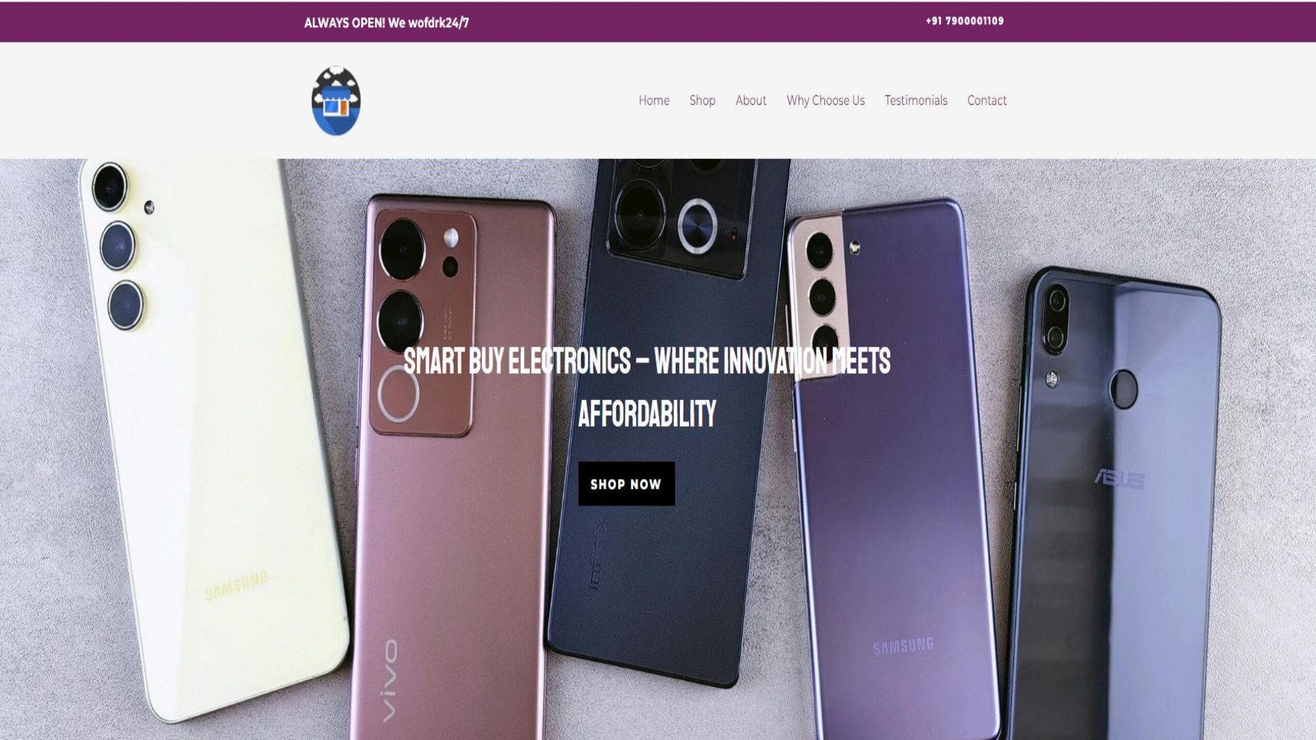 Smart Electronics Shop