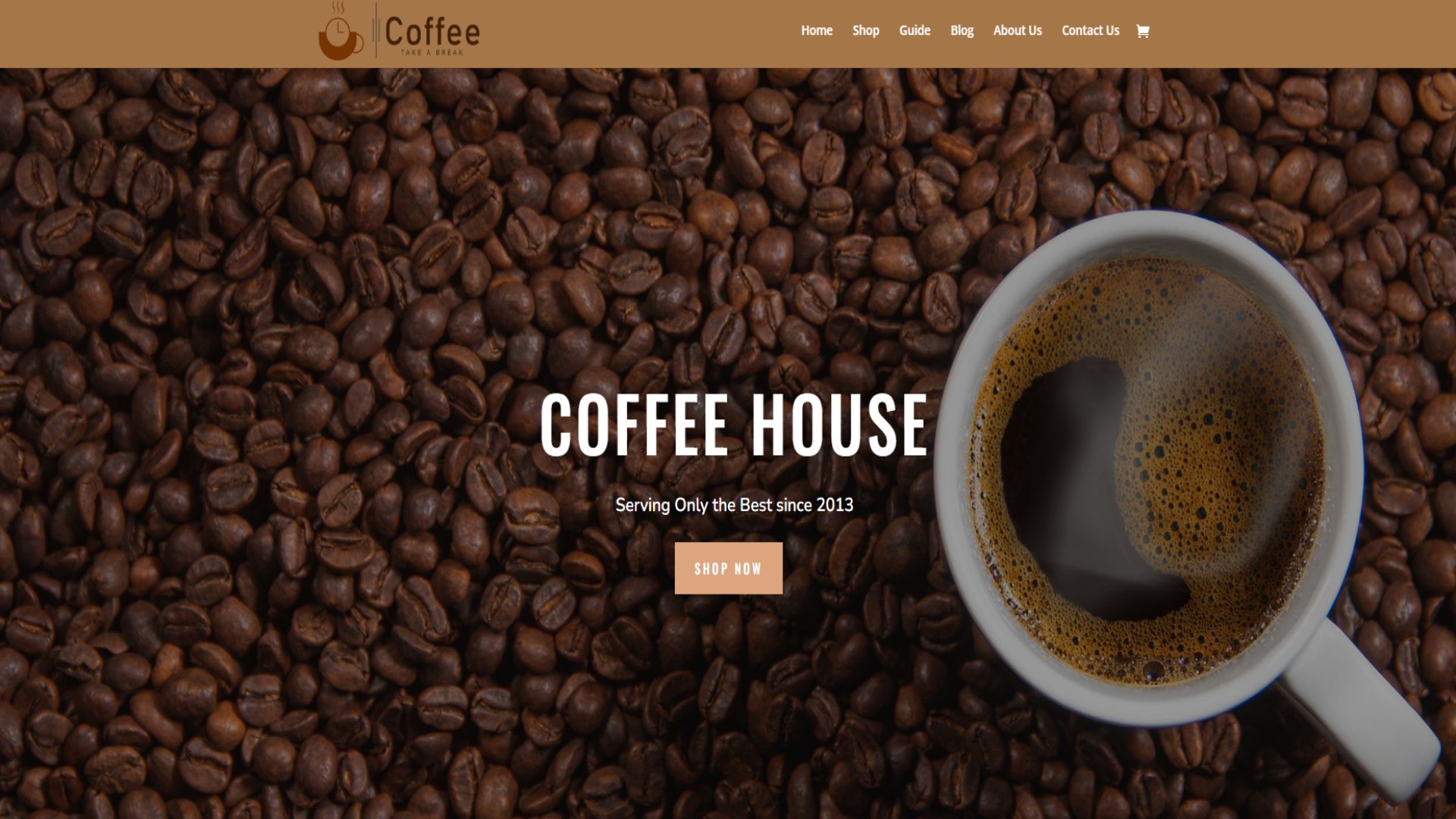 Online Coffee Shop
