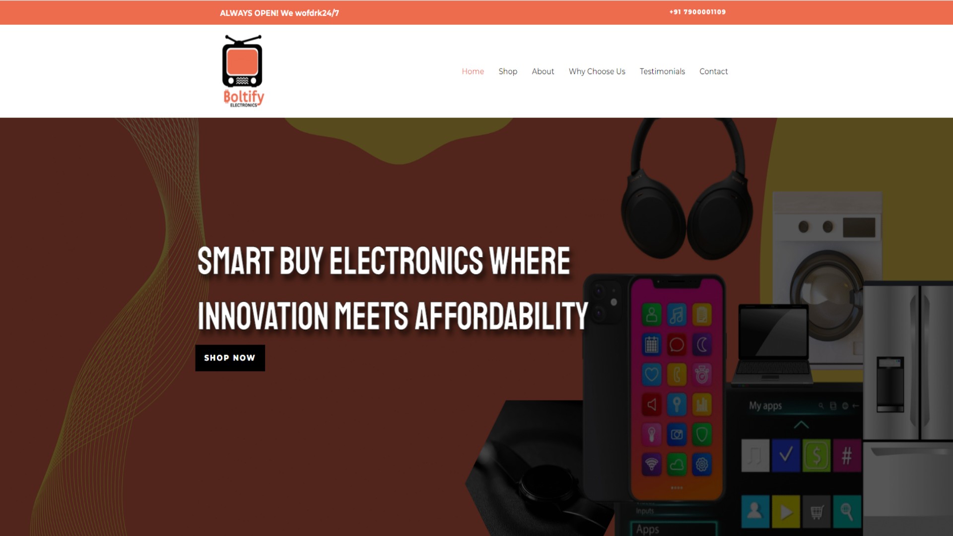 Smart Electronics Shop