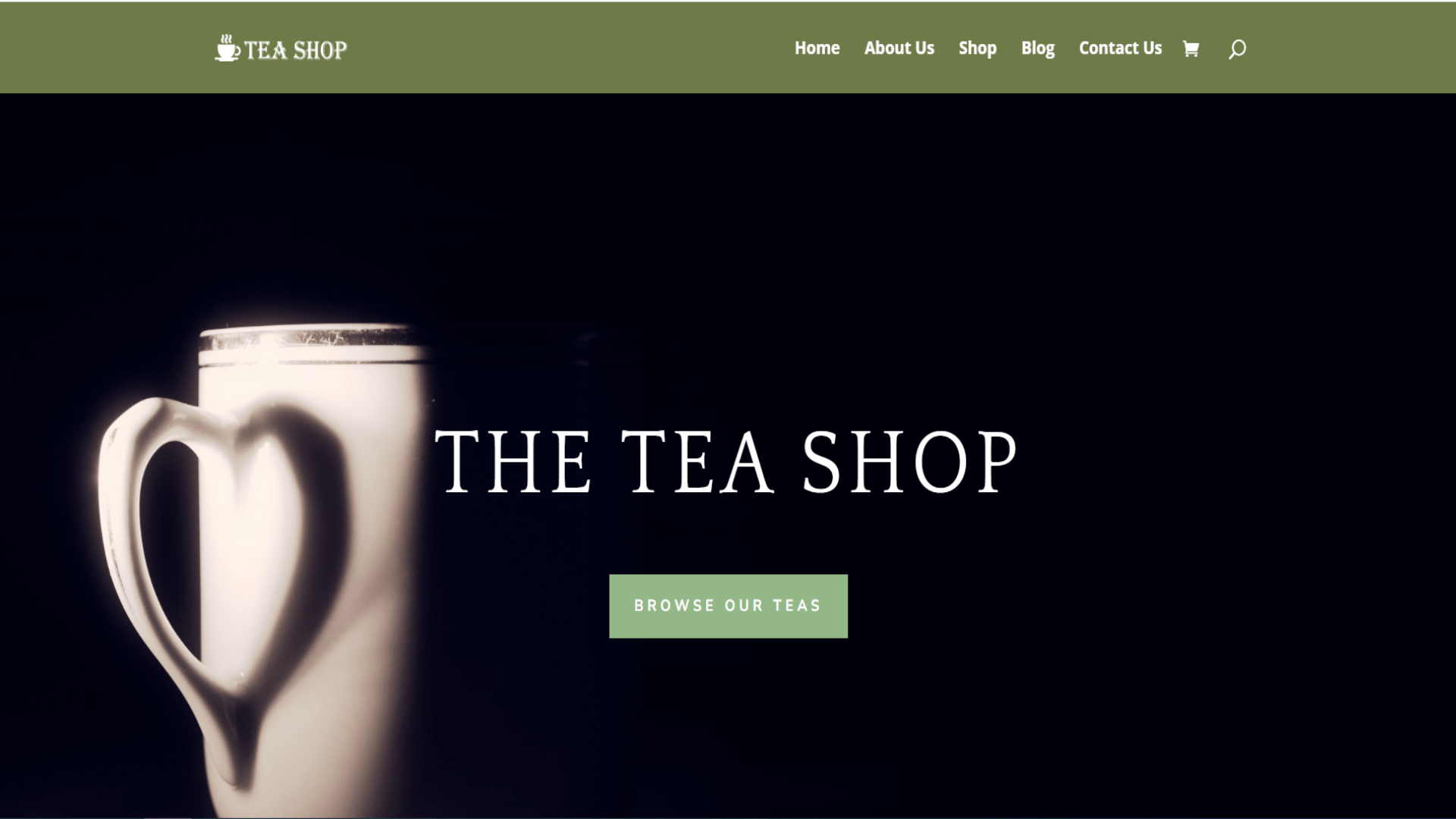 Online Tea Shop
